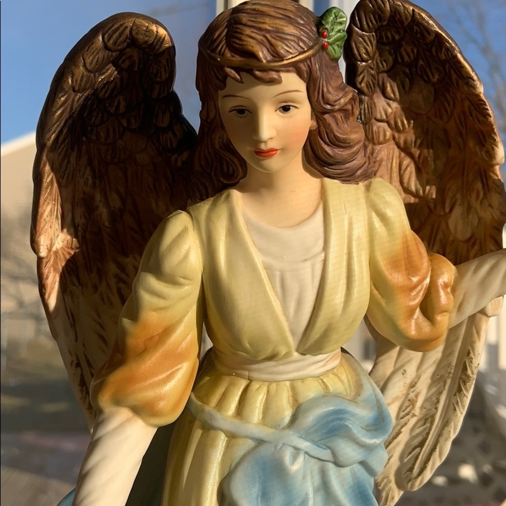 Vintage O’Well Angel with Two Birds